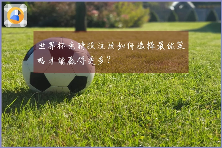 世界杯竞猜投注该如何选择最优策略才能赢得更多？