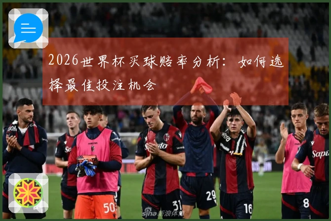 2026世界杯买球赔率分析：如何选择最佳投注机会